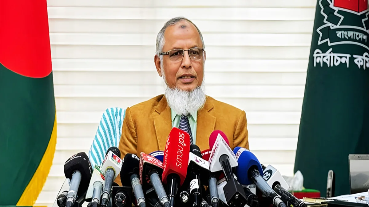 স্থানীয় সরকার নির্বাচন কোনো চাপের কারণে পেছানো হয়নি: ইসি